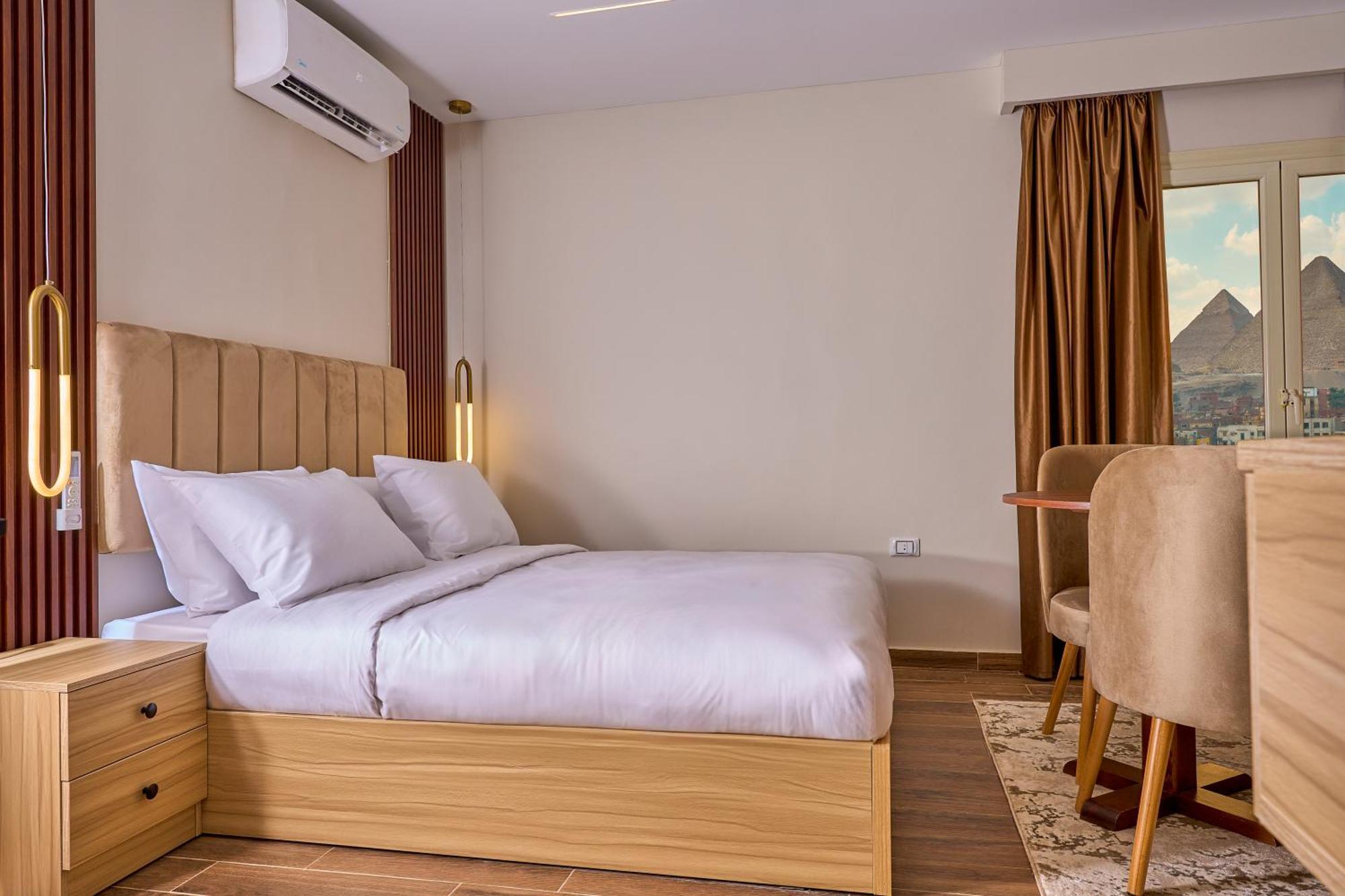 Rotana Pyramids View Hostel Nazlet el-Sîsi Екстериор снимка