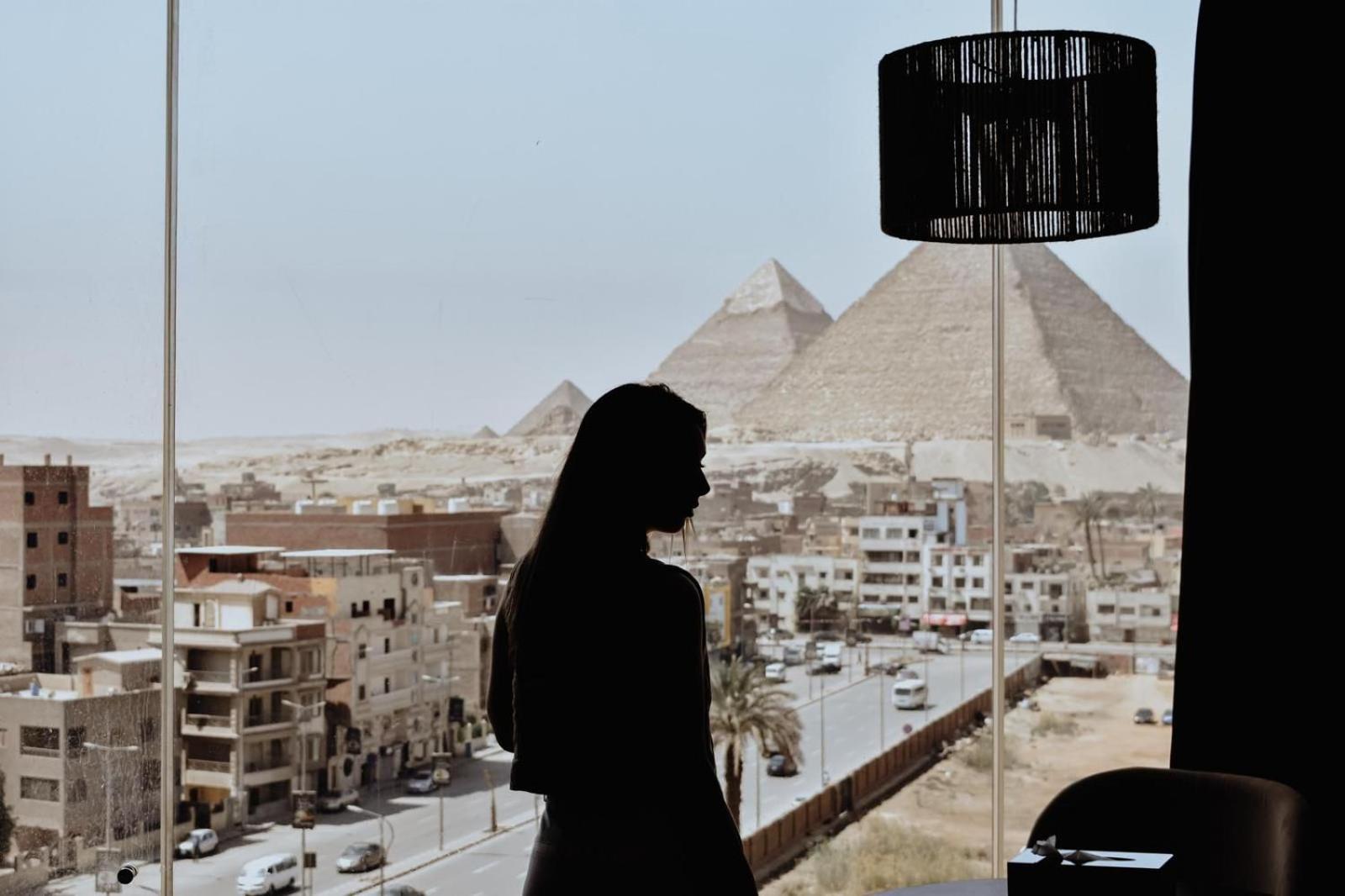 Rotana Pyramids View Hostel Nazlet el-Sîsi Екстериор снимка