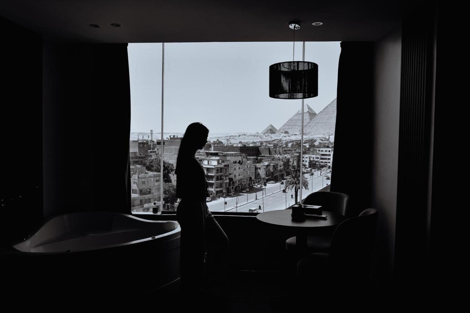 Rotana Pyramids View Hostel Nazlet el-Sîsi Екстериор снимка